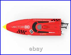 31inch Vector80 ABS Hull Boat Ship ARTR 2.4Ghz Radio 55+mph Brushless Motor RC