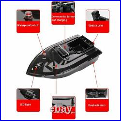 500M Wireless RC Carp Fishing Bait Boat 2 Motors+ Handbag Bag& 2 Spare Batteries