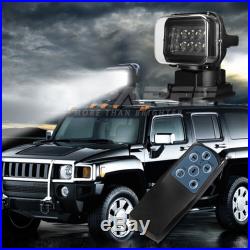 50W LED 360° Remote Control Searchlight Truck Boat Car Marine Wireless Spotlight