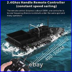 5.4km/h Fishing Bait Boat 500M Wireless Remote Control Speedboat ABS Fish Finder