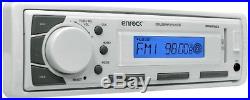 6x9 Marine 2Way Speakers, Enrock Marine USB AM FM AUX Radio, 400W Boat Amplifier