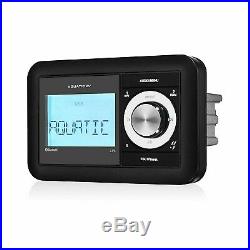 Aquatic AV CP6 Waterproof Bluetooth Marine Stereo withUSB Boat UTV Golf Cart Radio