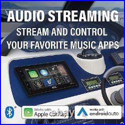 BOSS AUDIO 6.75 Digital Media AM/FM/BT MARINE STEREO Receiver & Apple CarPlay