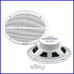 Bluetooth Kenwood Marine USB Radio, 6x9&7.7 Marine Speakers, 400W Boat Amplifier