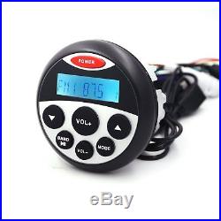 Bluetooth Marine Audio Stereo Kit Boat radio Sound System Waterproof 4 Speaker