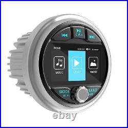 Bluetooth Marine Gauge Radio Receiver Waterproof Boat Stereo Digital Mult