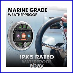 Bluetooth Marine Gauge Stereo System Waterproof Boat AM FM Radio Receiver