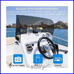 Bluetooth Marine Radio Boat Stereo Waterproof Boat Audio Receiver Digital