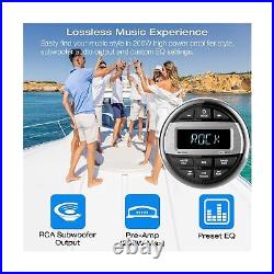 Bluetooth Marine Radio Boat Stereo Waterproof Boat Audio Receiver Digital