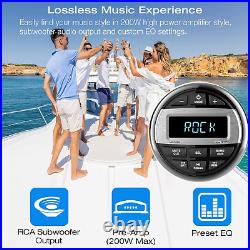 Bluetooth Marine Radio Boat Stereo Waterproof Boat Audio Receiver Digital Ma