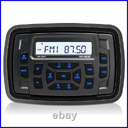 Bluetooth Marine Radio Receiver Waterproof 200 Watts Boat Stereo Head Unit