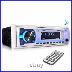 Bluetooth Stereo Radio Boat Marine Receiver LCD AM FM System Wireless USB SD MP3