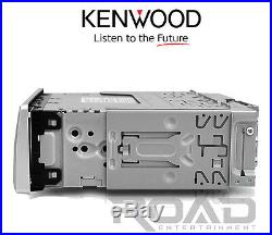 Bluetooth USB iPod CD Boat Kenwood Radio, Enrock Silver 6.5120W Marine Speakers