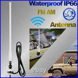 Bluetooth Waterproof Marine Gauge Radio and Watertight Boat Speakers 4in 120W