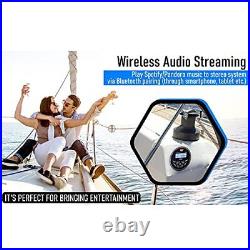 Boat Bluetooth Stereo Radio Boat Radio AM FM Tuner Bluetooth Streaming Music
