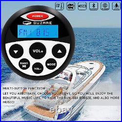 Boat Bluetooth Stereo System unit with 4 Marine Waterproof Speakers for Yacht