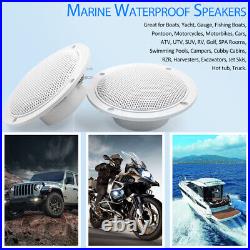 Boat Bluetooth Stereo System unit with 4 Marine Waterproof Speakers for Yacht