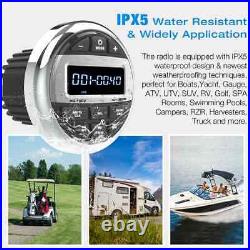Boat Media MP3 Player Marine Stereo Waterproof Bluetooth Audio Radio FM AM