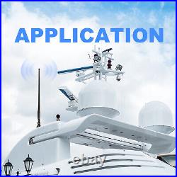Boat Radio Bluetooth Audio Receiver & 4in Marine Stereo Speakers & FM/AM Aerial