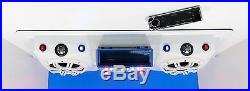 Boat T-Top Radio Overhead Console Stereo MARINE KENWOOD BLUETOOTH KICKER 6.5