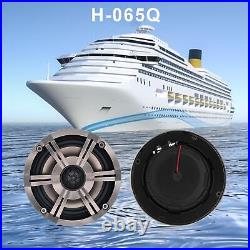Boat Waterproof 6.5 Speakers System Marine Audio Bluetooth USB Stereo Receiver