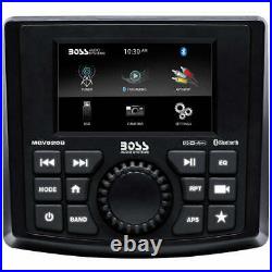 Boss Audio MGV520B Marine Stereo Head Unit AM/FM/BT/USB UTV Boat Waterproof