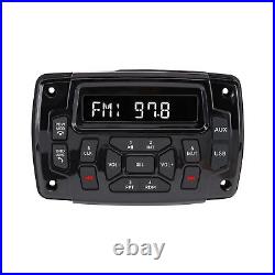 Citreal Marine Stereo Audio Car Stereo Waterproof Boat Media with AM/FM Music