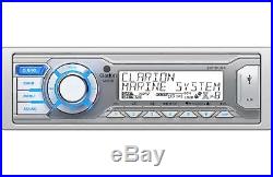 Clarion M205 Marine Boat Radio Stereo System 4 Speakers /Antenna /400W Amp