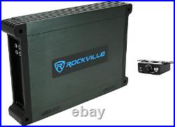 DBM12 2000W Peak / 500w RMS 2 Ohm Marine/Boat Mono Amplifier Amp WithCovers+Bass R