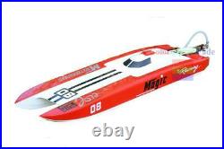 DT E32 RTR RC Fiber Glass Catamaran Racing Boat Brushless Motor Radio Battery