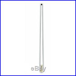 Digital 529VW 8ft VHF Radio Marine Boat Antenna White 6dB with20ft Cable+Connector