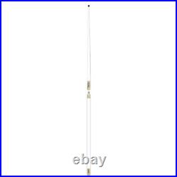 Digital 532VW 16ft VHF Radio Marine Boat Antenna White 10dB with 20ft RGX8 Cable