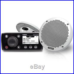 Fusion MS-RA55KTS RA55 Marine Boat Bluetooth Radio Stereo EL602 Speakers Bundle