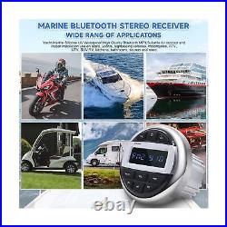 Geloo Marine Stereo Receiver Boat Stereo Radio System-Digital Media MP3 Playe