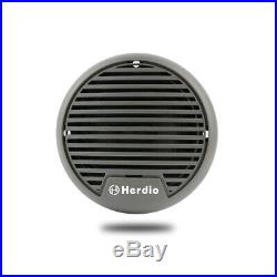 Herdio 12V Marine FM/AM Boat Bluetooth Radio stereo+3 Boat speakers+ Antenna