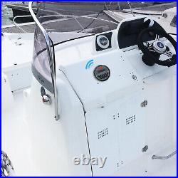Herdio 3 Bathroom Boat Speakers+Marine 4 Stereo Bluetooth Digital Radio Aerial