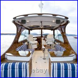 Herdio 4 Marine Waterproof Bluetooth AM/FM Radio+4 Boat Box VAN Yacht Speakers