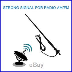 Herdio Marine Boat Car Bluetooth AM/FM Radio +4inch white Speakers + antenna