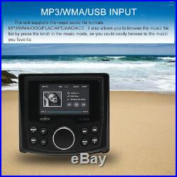 Herdio Waterproof Marine Radio, DAB Bluetooth Audio Player for Yacht, Boat, UTV, ATV