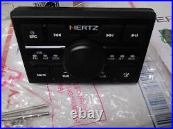 Hertz Marine Boat Golf Cart Radio Hmr-3 Bundle Htr-1/3 Remote Sirius Bluetooth