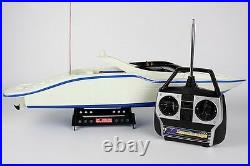 High Speed Radio Remote Control RC Century Racing Speed Boat White