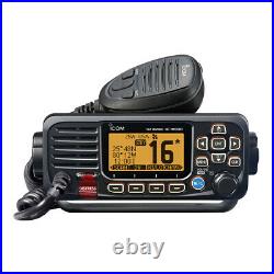 Icom Boat Marine M330 Top Performance Ultra Compact VHF Radio With GPS Black