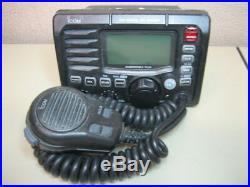 Icom IC-M504 Marine Boat VHF Radio Transceiver with Microphone TESTED