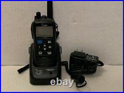Icom IC-M73 VHF Marine Radio With Charger Used Boat River Barge Dock