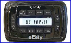 Infinity PRV250 AM/FM Bluetooth Marine Boat Radio Stereo MP3 USB Port 200 Watt