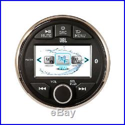 JBL PRV-275 Gauge Style Bluetooth Marine Boat Digital Stereo AM/FM Radio Player