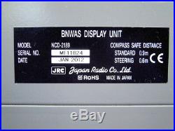 Japan Radio Jrc Ncd 2189 Bridge Navigation Watch Alarm System Bnwas Ships Boat