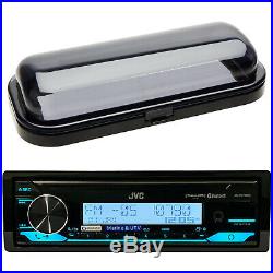 KDX37MBS Marine Boat Yacht Bluetooth AUX/USB Radio Receiver with Splash Cover