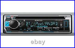 KMRD372BT Boat CD Bluetooth Radio/Remote, 6.5Marine Speakers/Wires, Antenna, Cover