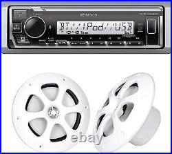 KenwoodPKG-MR3321BT Stereo Marine Bluetooth Receiver & Speakers